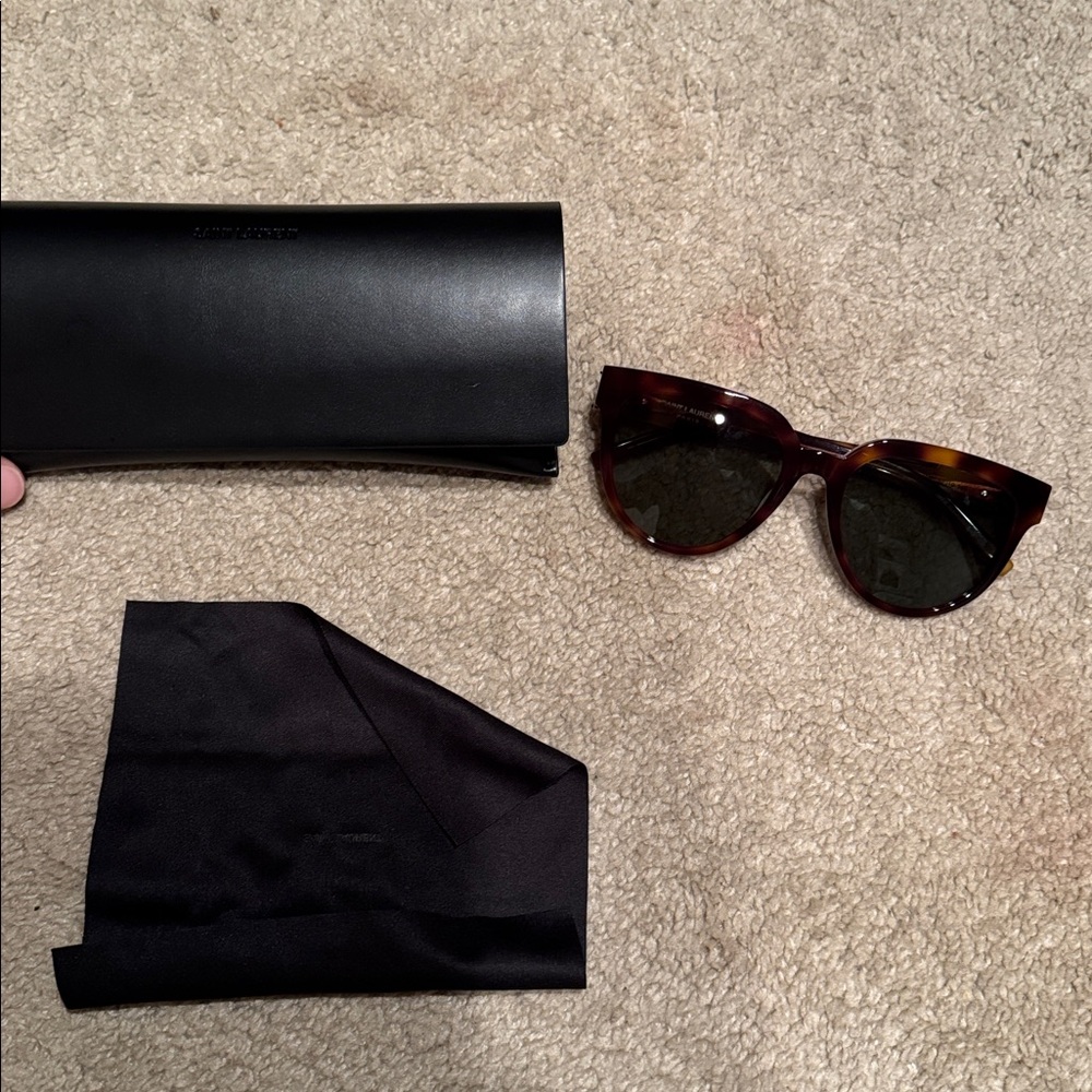 Yves Saint Laurent Tortoise Shell Sunglasses
